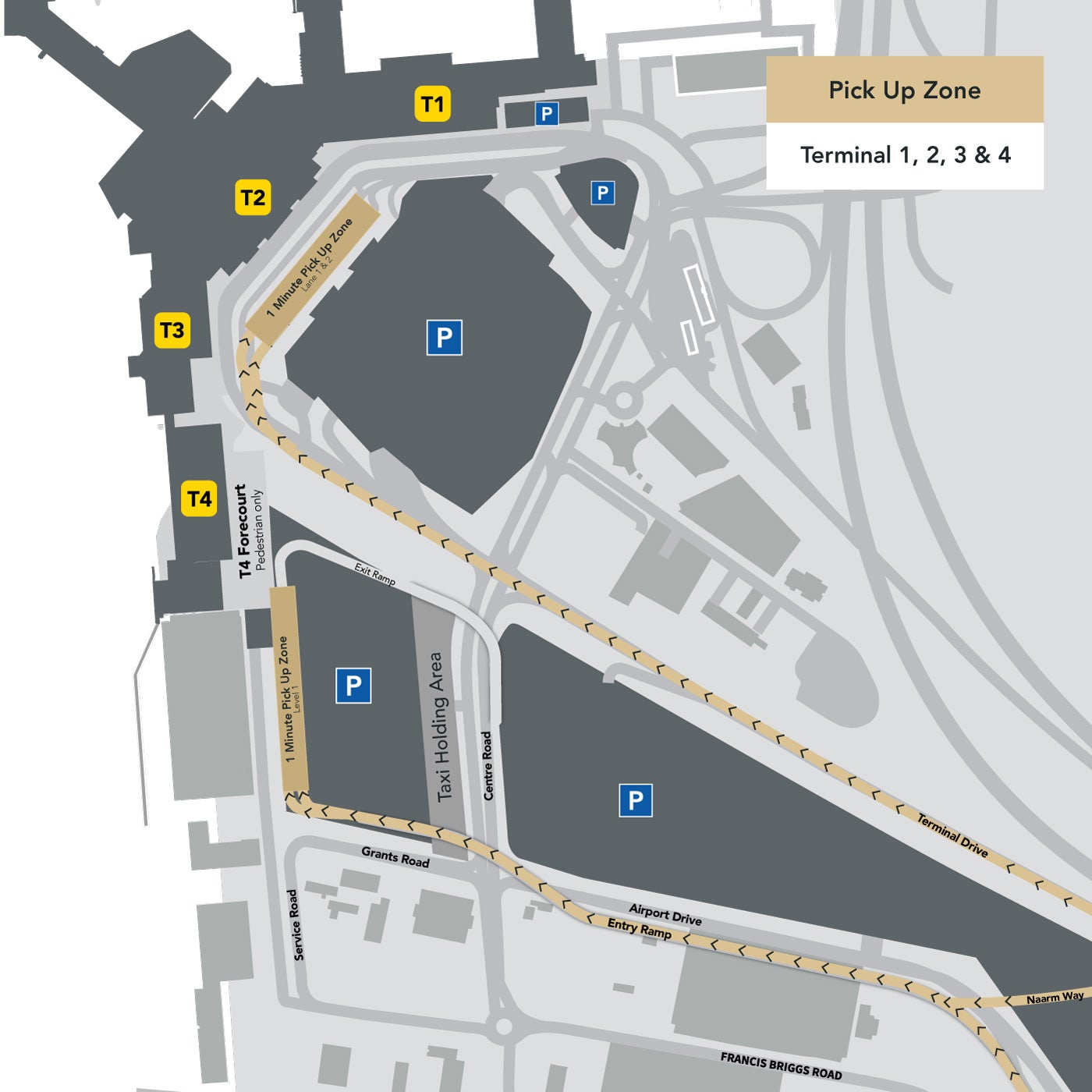 Pickup & Dropoff Melbourne Airport